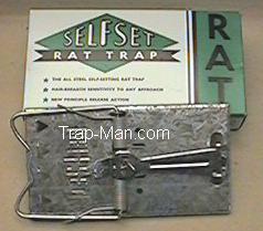 Self Set Mouse & Rat Traps - British made all metal easy setting traps by  Self Set 