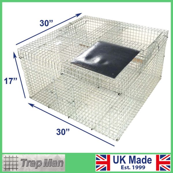 LarCor Description with sizes of the trap