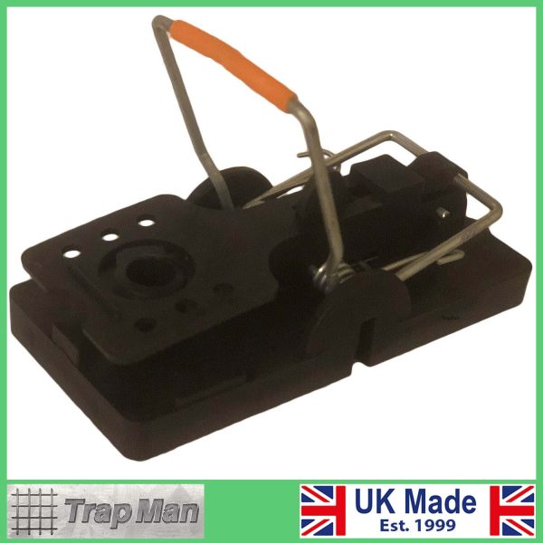 Black easy set mouse trap set