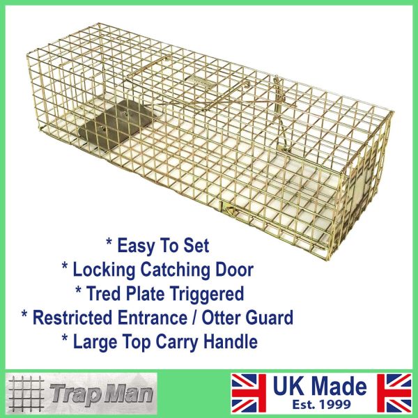 Pro mink Trap with description