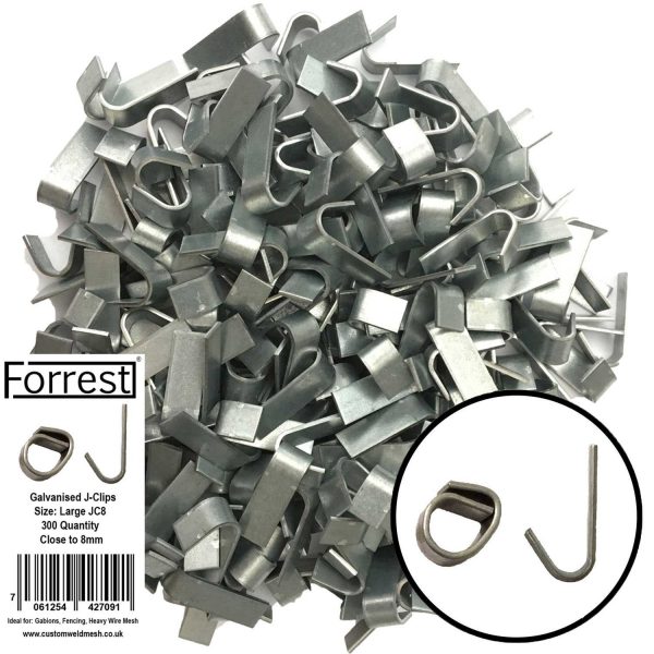 Large J Clips 300 Pack Mobile Friendly Trapmanstore