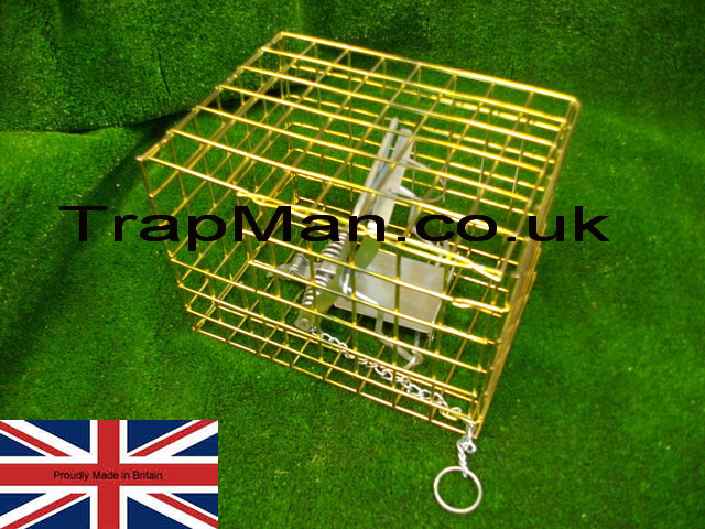 fen trap cage showing trap placement