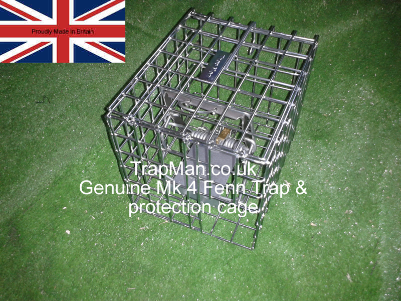 Mk4 Fenn trap and protection cage