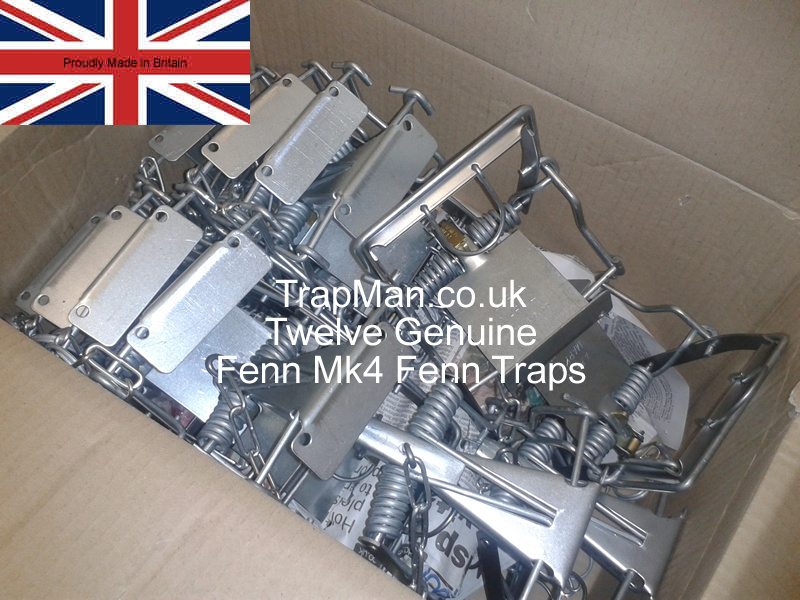 twelve Mk4 Fenn Traps