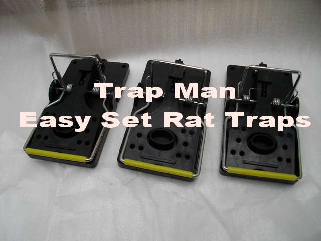 Rat trap, plastic easyset RAT trap, kill type RAT traps
