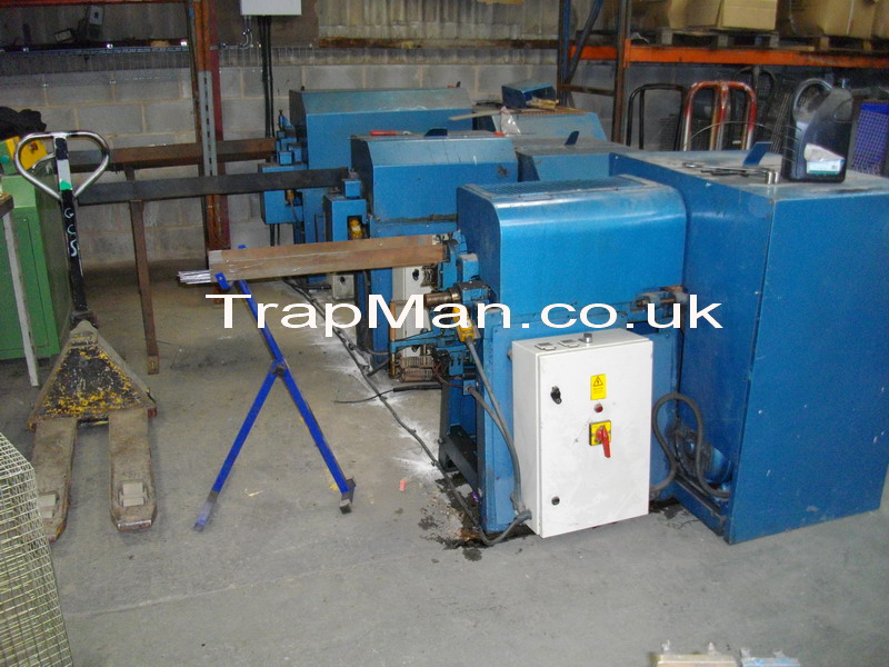 Our three wire straightening and cutting machines